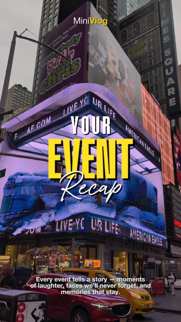 Sua recapitulação do evento