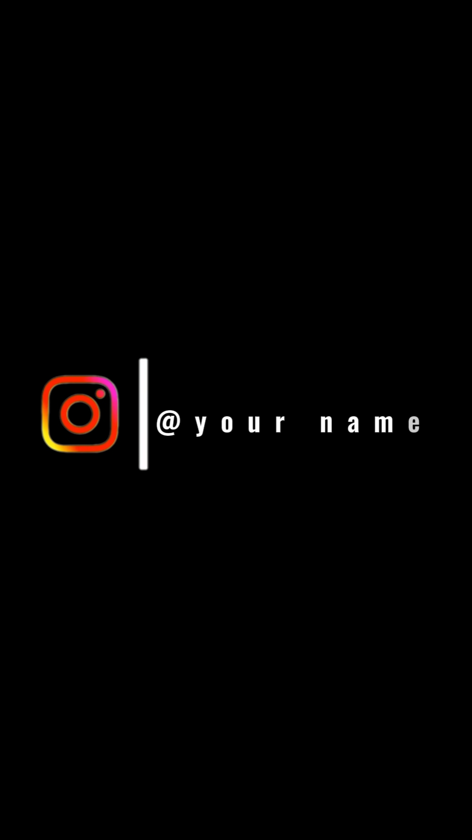 instagram name