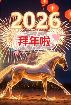 拜年模板