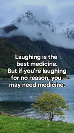 Laughing is the best