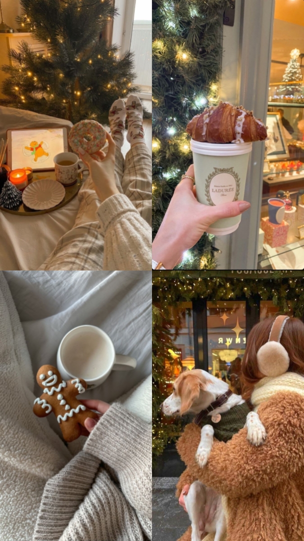 Collage de photos de Noël
