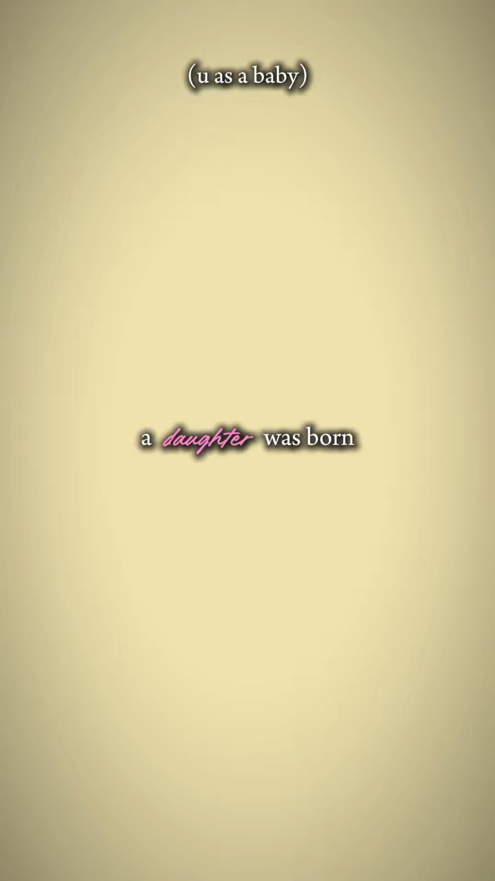 a daughter was born