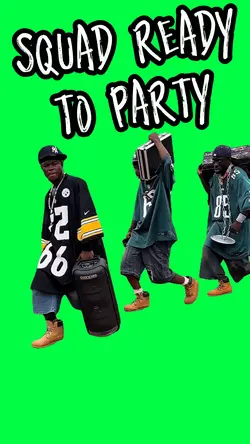 SQUAD READY TO PARTY