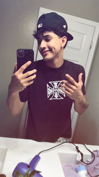 Com cabelo