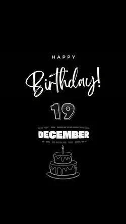 HBD 19 DECEMBER 2025
