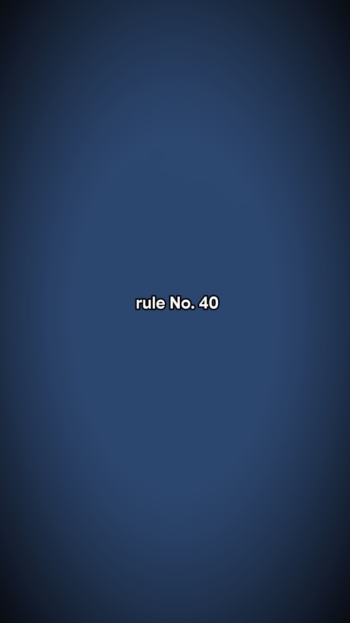 Rule No. 40