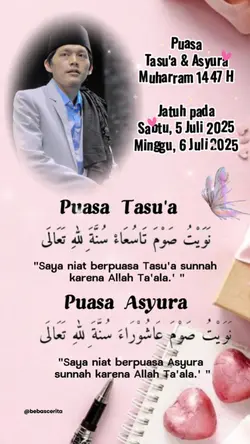 Puasa Tasua & Asyura