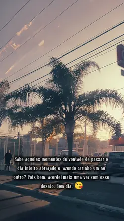 Bom dia amor