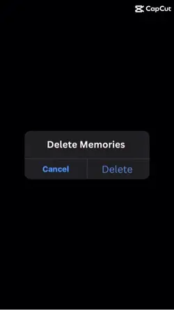Deleting memories 