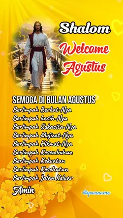 Welcome Agustus