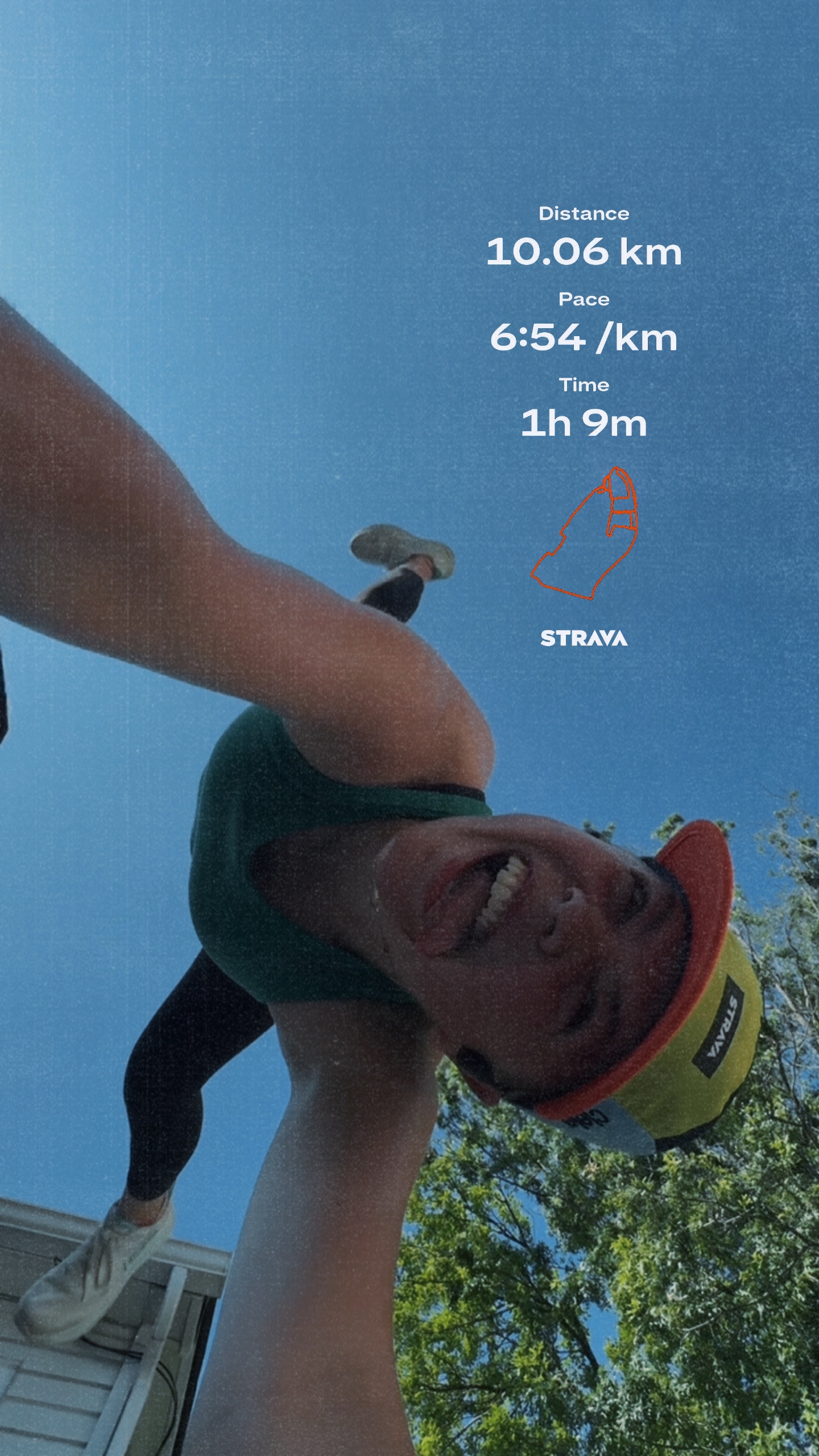 Laufender Strava-Trend