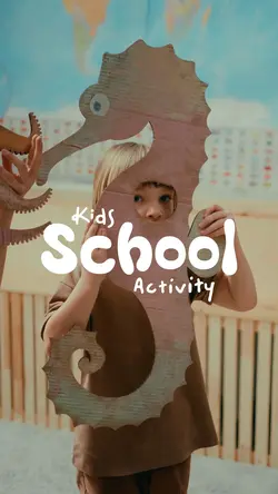 Kids school activity