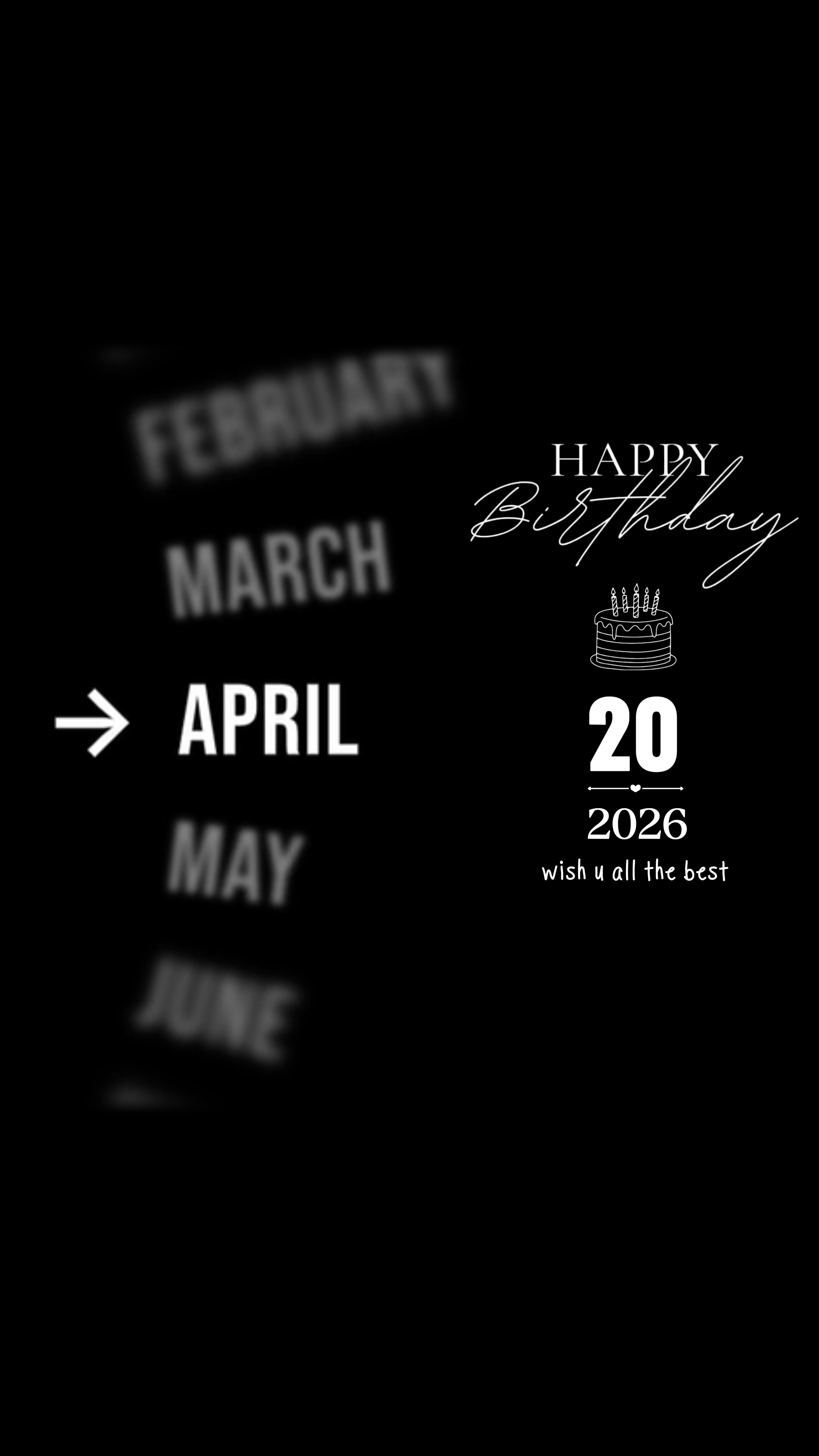 BDAY BROTHER 20 APR