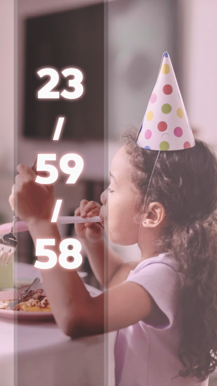 Modèle de promotion de thème d'anniversaire chaleureux