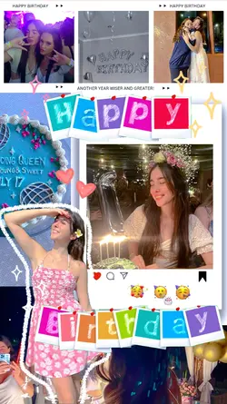 Aesthetic b-day coll