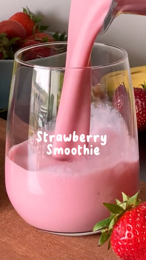 smoothie aux fraises