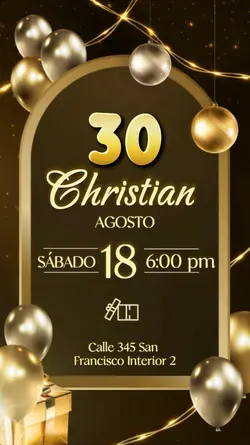 invitacion cumpleaño