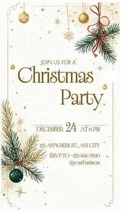 CHRISTMAS INVITATION