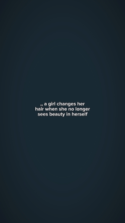 a girl changes herha