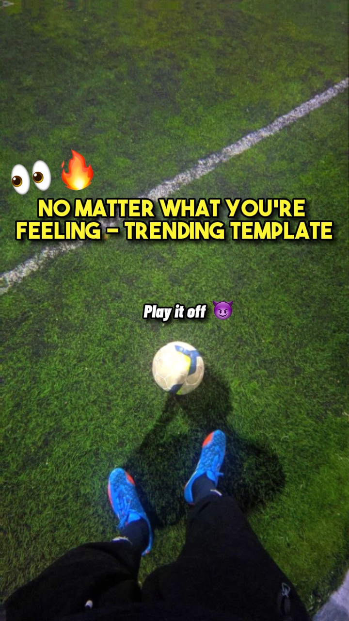 Play it off😈⚽️