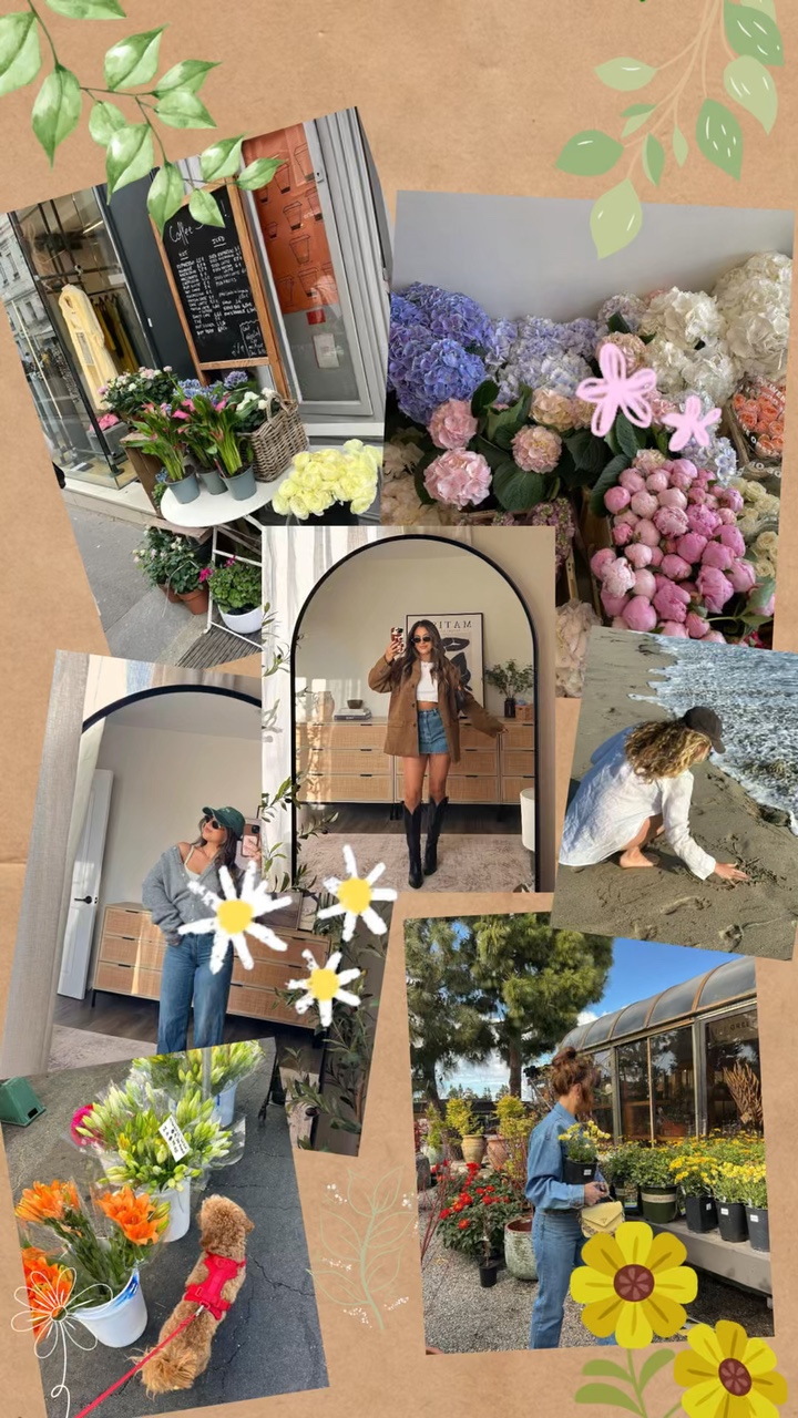 kolaj çiçeği🌸