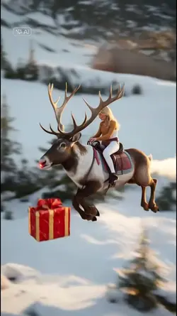 Flying Rudolph