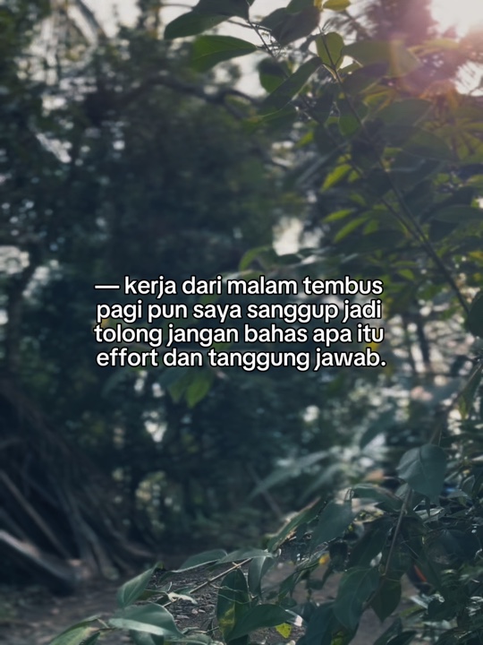 kerja dari malam tem