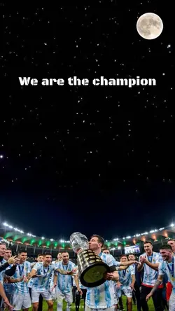 WE ARE THE CHAMPION