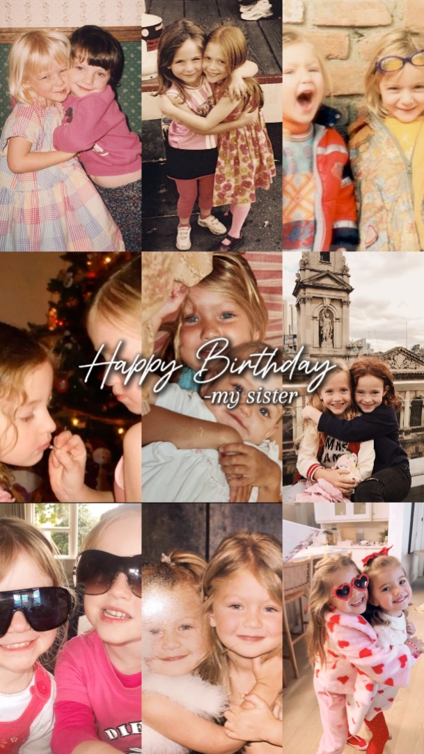 anniversaire ma soeur 