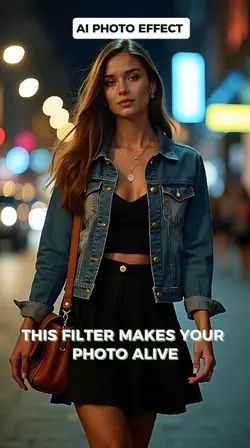 AI Photo alive effec
