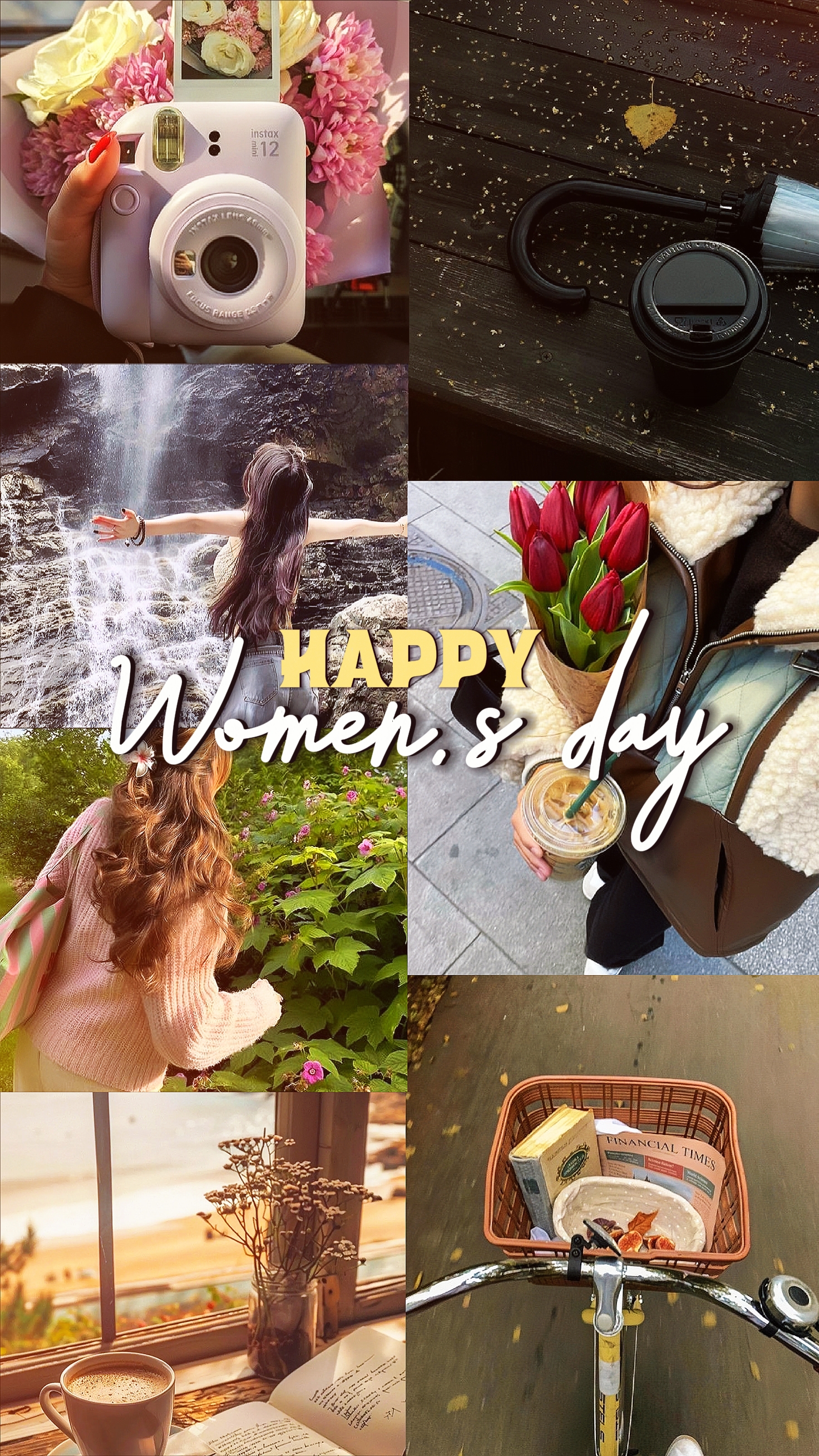 Feliz dia da mulher 
