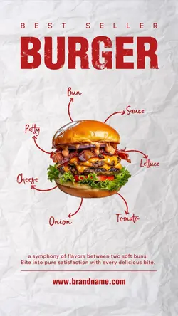 Burger Motion Poster
