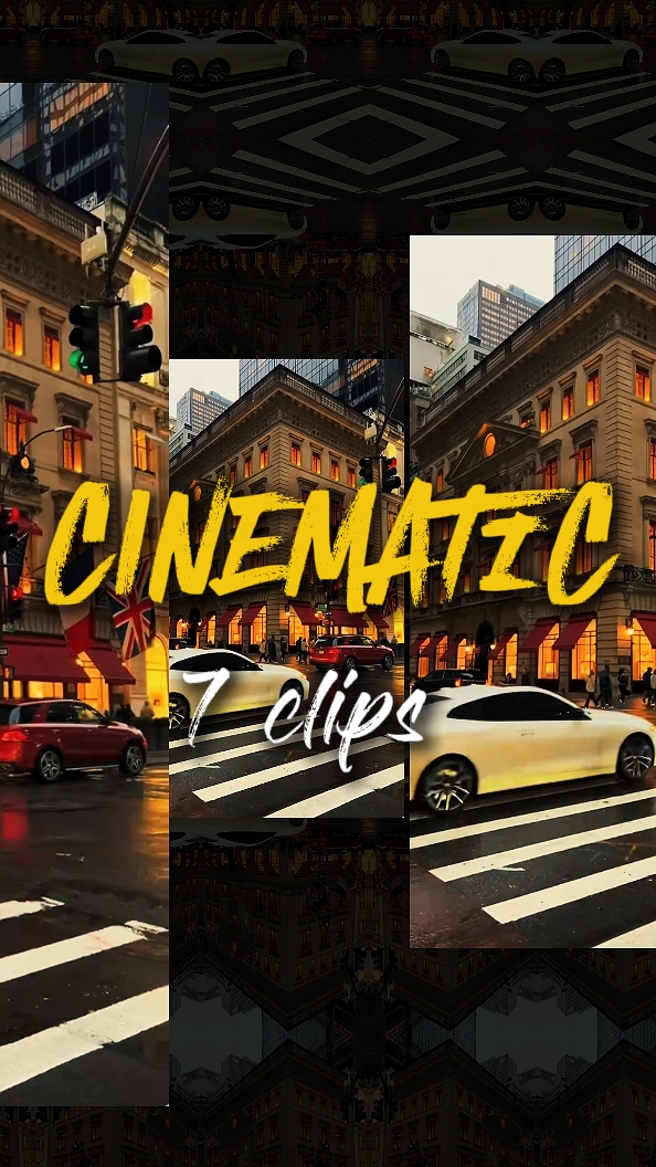 7 clips cinematic 