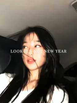 look it's not newyea