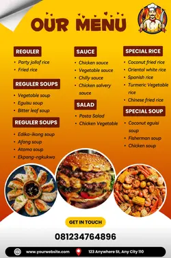 Food Menu Simple