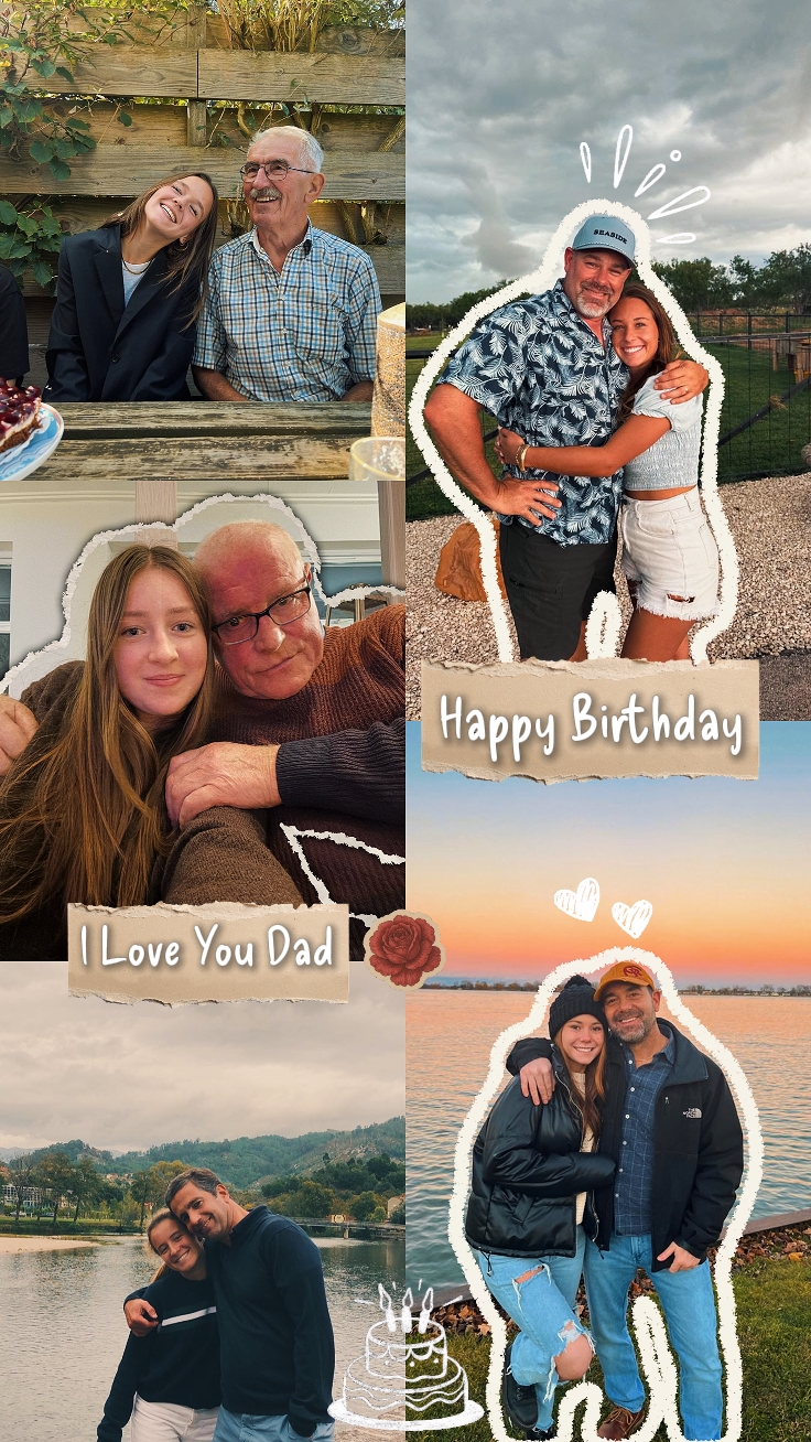 Feliz aniversário pai