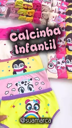 Calcinha infantil