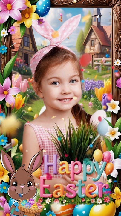 Rahmen Frohe Ostern 