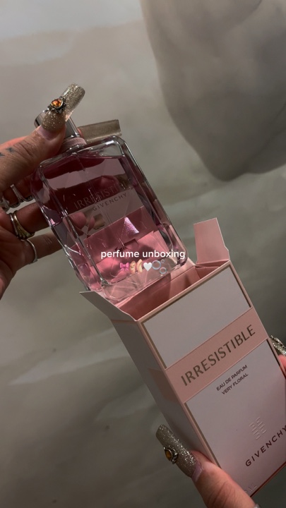 Desembalagem de perfume 🎀🫧🤍