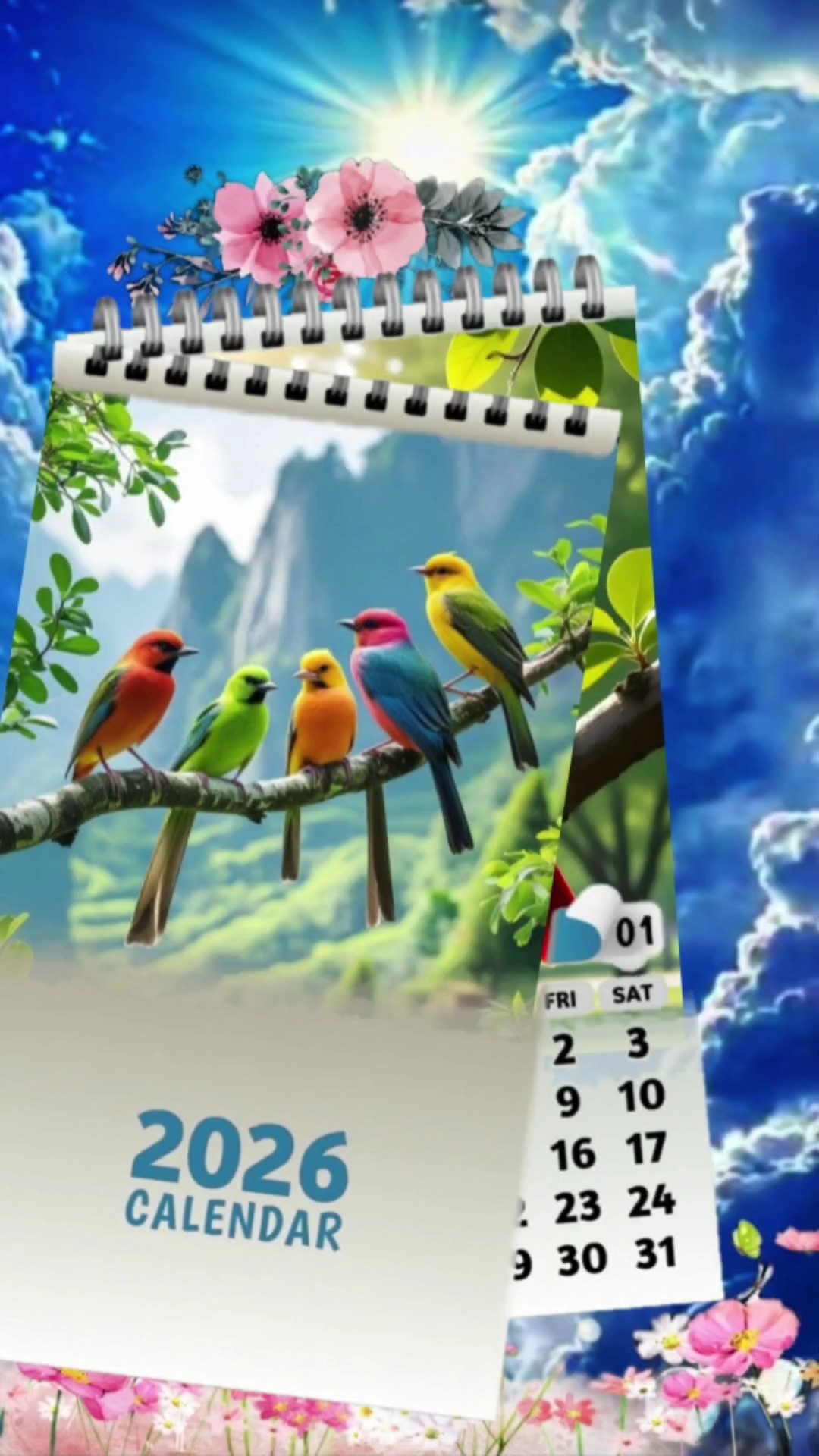 Calendário de tendências 2026