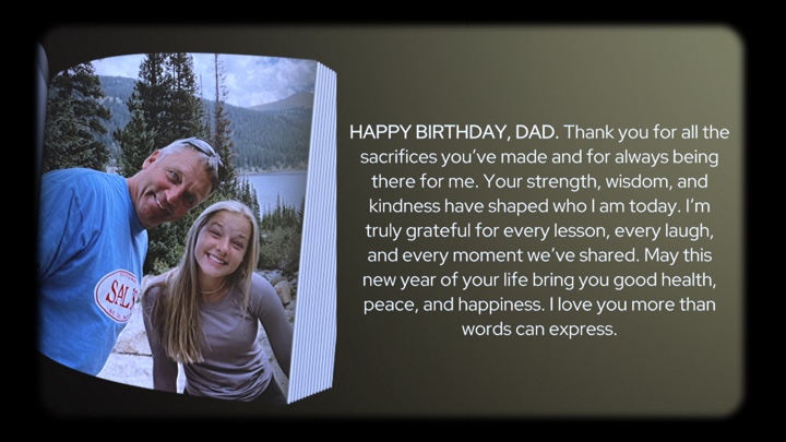 HAPPY BIRTHDAY DAD