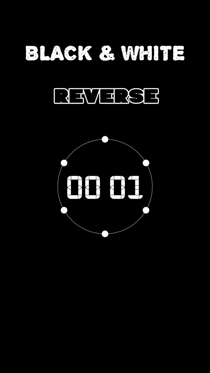 BLACK & WHITE REVERS