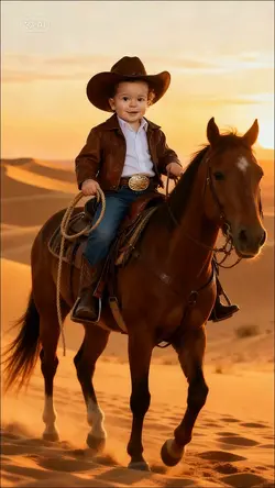 Andando de cavalo 