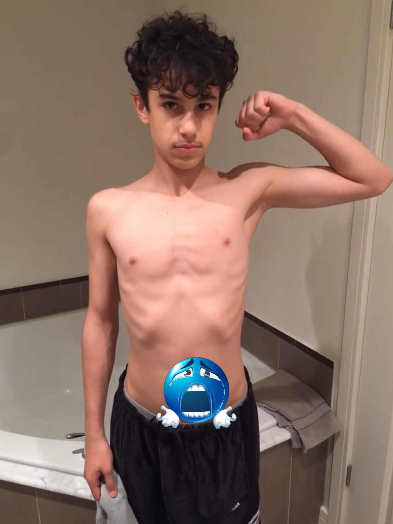 GYM BLUE EMOJI