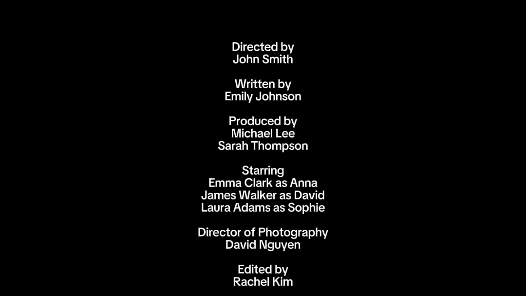 THEEND SCENE