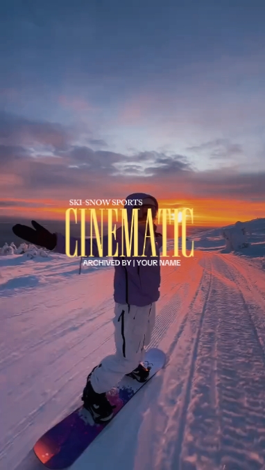 cinematic snow