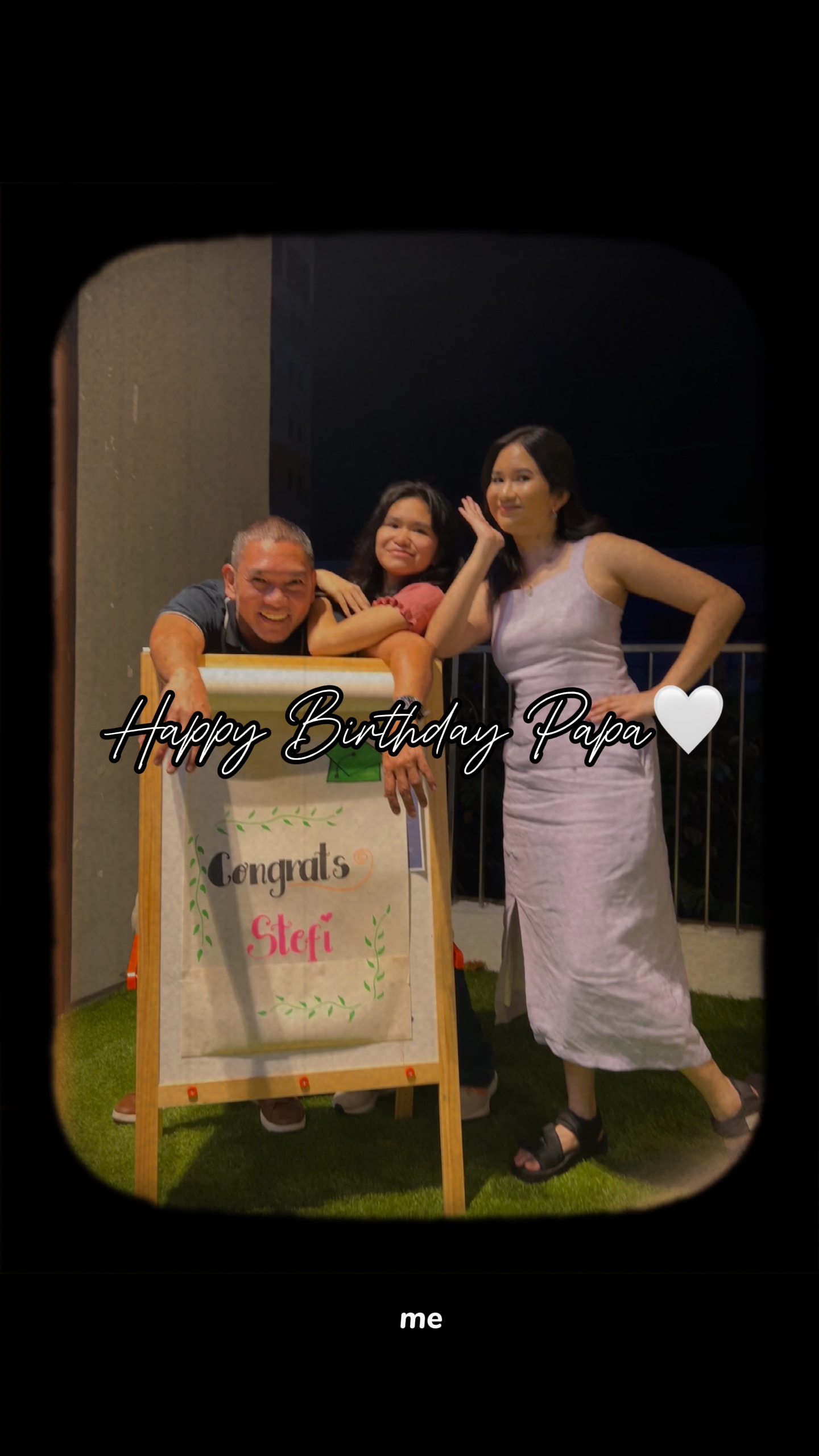 Feliz cumpleaños papá