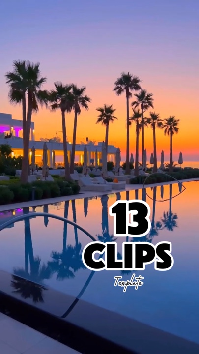 Modèle de 13 clips 