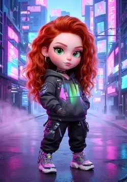 cyberpunk style 