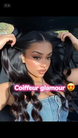 Coiffure hollywod 